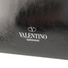 Valentino Small Crinkled Calfskin Rockstud Double Handle Tote Secondhand