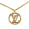 Secondhand Louis Vuitton Gold Plated and Palladium Plated Collier Louise Necklace