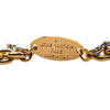 Secondhand Louis Vuitton Gold Plated and Palladium Plated Collier Louise Necklace