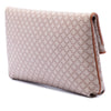 Celine Macadam Coated Canvas Clutch Secondhand