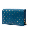 Saint Laurent Calfskin Star Print Classic Monogram Kate Tassel Wallet on Chain Secondhand