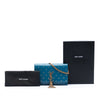 Saint Laurent Calfskin Star Print Classic Monogram Kate Tassel Wallet on Chain Secondhand