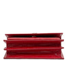 Saint Laurent Medium Croc Embossed Leather Monogram Sunset Crossbody Secondhand