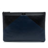 Chanel Large Bicolor Lambskin Boy O Case Clutch Secondhand