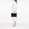 Chanel Large Bicolor Lambskin Boy O Case Clutch Secondhand