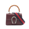 Gucci Mini Leather Bamboo Dionysus Web Satchel Secondhand