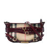 Burberry House Check Canvas Bridle Langford Crossbody Secondhand