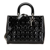 Secondhand Dior Large Patent Cannage Lady Dior