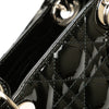 Secondhand Dior Large Patent Cannage Lady Dior