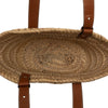 LOEWE Small Raffia Anagram Basket Tote Secondhand