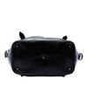 Burberry Beat Check Nylon and Patent Lowry Satchel Secondhand