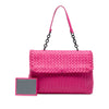 Secondhand Bottega Veneta Medium Nappa Intrecciato Olimpia Shoulder Bag