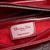 Secondhand Dior Medium Patent Cannage Lady Dior