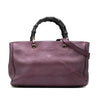 Secondhand Gucci Medium Calfskin Bamboo Shopper Satchel
