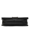 Chanel Old Medium Quilted Crumpled Calfskin Studded Boy Flap Secondhand