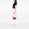 Secondhand Fendi Mini Bicolor Nappa Apolo Chain Baguette Shoulder Bag