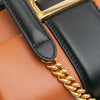 Secondhand Fendi Mini Bicolor Nappa Apolo Chain Baguette Shoulder Bag