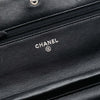 Secondhand Chanel CC Quilted Crinkled Patent Wallet On Chain