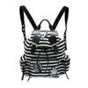 Burberry Medium Striped Nylon Runway Backpack Secondhand