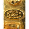 Chanel CC Gold Plated Faux Pearl Clip On Earrings Secondhand