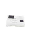 Prada Raffia Effect Crochet Logo Embroidered Shopping Tote Secondhand