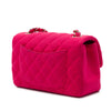 Chanel Mini Rectangular Classic Jersey Single Flap Secondhand
