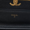 Chanel Stitched Caviar and Suede Lady Coco Wallet On Chain Secondhand