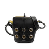 Burberry Mini Leather Grommet Bucket Bag Secondhand