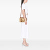 Saint Laurent Baby Raffia Monogram Downtown Cabas Satchel Secondhand