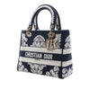 Dior Medium Embroidered Canvas Cornely Lady D Lite Secondhand