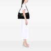 Prada Saffiano Trimmed Tessuto Travel Bag Secondhand