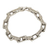 Louis Vuitton Stainless Steel Monogram Chain Bracelet L Secondhand