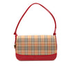 Burberry Haymarket Check Canvas Shoulder Bag Secondhand