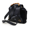 Gucci Suede Bamboo Drawstring Backpack Secondhand