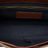 Burberry Leather and House Check Canvas Bridle Abbott Crossbody Secondhand