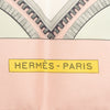 Secondhand Hermès Bordeaux Porte Oceane Silk Scarf 90