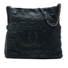 Chanel Quilted Iridescent Calfskin Sea Hit Tote Secondhand