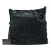 Chanel Quilted Iridescent Calfskin Sea Hit Tote Secondhand