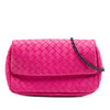 Bottega Veneta Mini Nappa Intrecciato Expandable Chain Flap Crossbody Secondhand