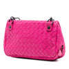 Bottega Veneta Mini Nappa Intrecciato Expandable Chain Flap Crossbody Secondhand