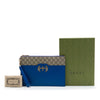 Gucci GG Supreme and Calfskin Cut Out Interlocking G Clutch Secondhand