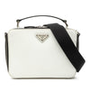 Secondhand Prada Medium Saffiano Brique Satchel