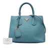 Secondhand Prada Medium Saffiano Cuir Double Satchel