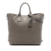 Prada Vitello Daino Side Zip Convertible Tote Secondhand