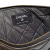 Chanel Small Quilted Crinkled Patent O Case Clutch Secondhand