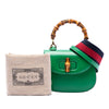 Gucci Mini Calfskin Web 1947 Bamboo Top Handle Bag Secondhand