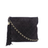Chanel Quilted Suede Tassel Crossbody Secondhand