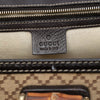 Secondhand Gucci Medium Diamante Canvas New Bamboo Satchel