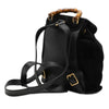 Gucci Suede Bamboo Backpack Secondhand