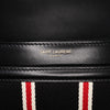 Secondhand Saint Laurent Small Canvas Striped Solferino Satchel In Box